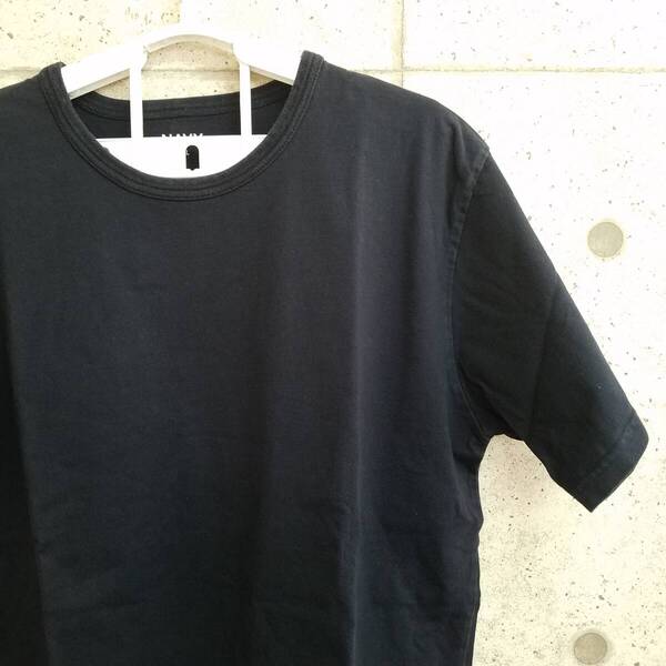 中古 アメリカ古着 NAVY ネイビー Tシャツ メンズ 2XL XXL 3L 紺 ネイビー ビンテージ カジュアルブランド品 送料無料