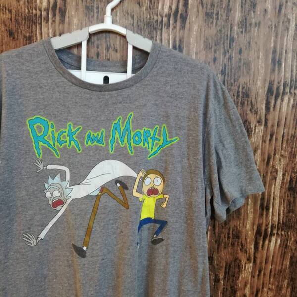 中古 アメリカ古着 OLD NAVY オールドネイビー Tシャツ メンズ Lサイズ 灰色 グレー ビンテージ カジュアルブランド品 送料無料