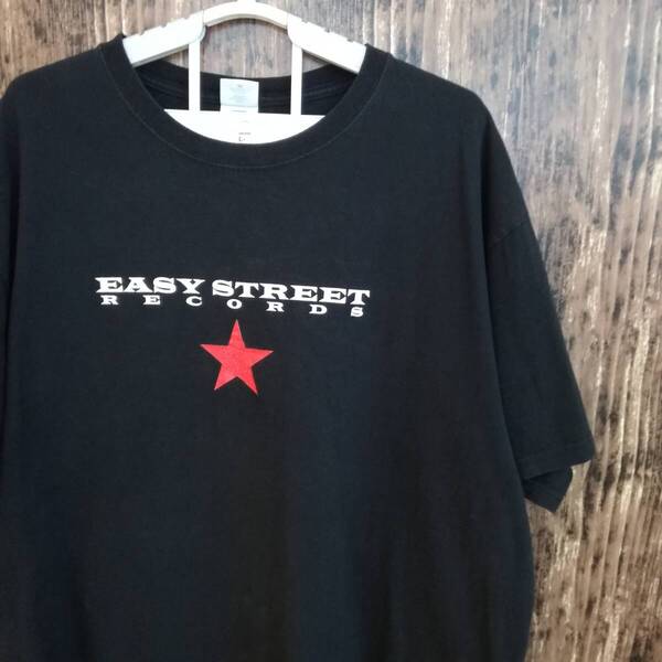 中古 アメリカ古着 anvil アンビル Tシャツ メンズ XLサイズ 2L LL 黒 ブラック ビンテージ カジュアルブランド品 送料無料