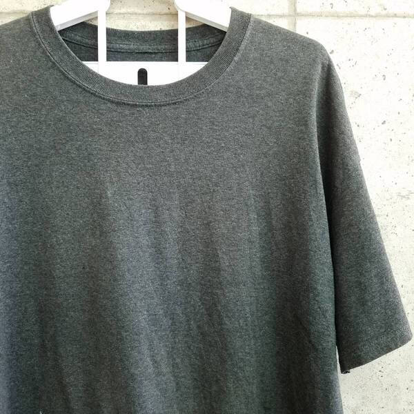 中古 アメリカ古着 Tシャツ メンズ Lサイズ相当 灰色 グレー ビンテージ カジュアルブランド品 送料無料