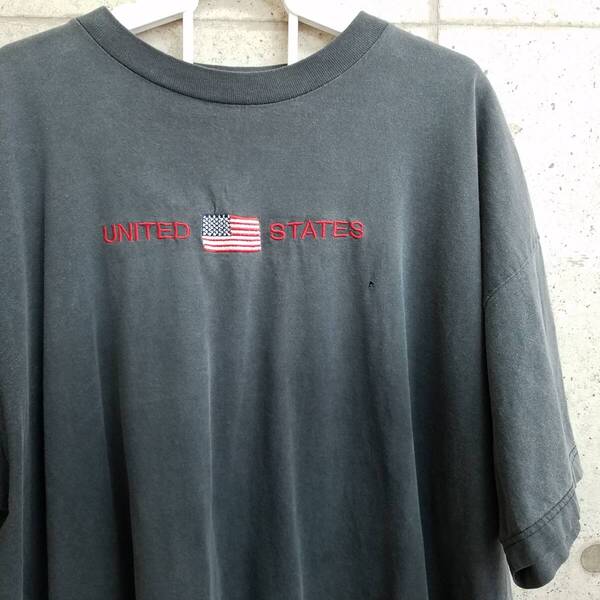 中古 アメリカ古着 BRIAR CREEK ブライアークリーク Tシャツ メンズ 2XLサイズ XXL 3L 灰色 グレー ビンテージ カジュアルブランド品