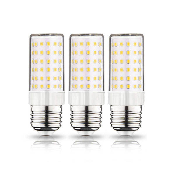 【LEKE】E26/E27 LED電球 80W-100W相当 高輝度 1000LM 非調光 PSE認証 4000昼光色(3個入り)