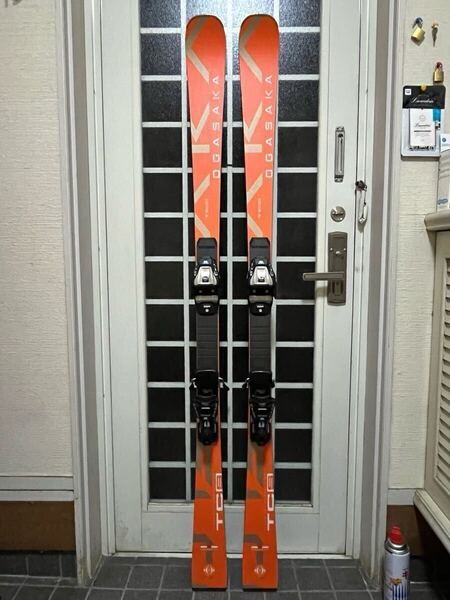オガサカTCーS 165㎝ SR585プレート ビンディングマーカーグリップウォークにも対応 ブーツサイズ305㎜で取付