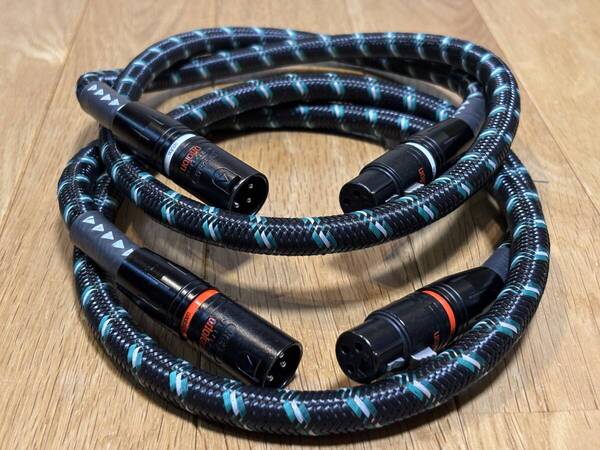即決/送無 Ortofon オルトフォン Reference 7NX 異種独立/Quadra=4芯構造 超高純度導体=7n-Cu+4種のマルチ/ハイブリッド ロジウム端子 1m