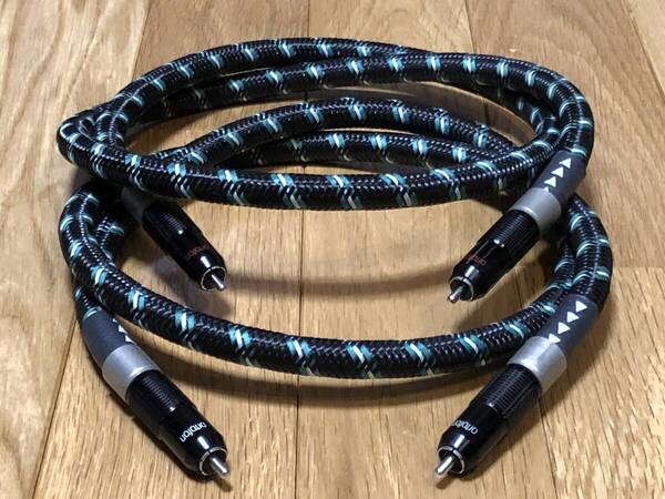 即決/送無 Ortofon オルトフォン Reference 7NX 異種独立/Quadra=4芯構造 超高純度導体=7n/Cu+4種のマルチ/ハイブリッド ロジウム端子 1m