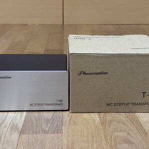 即決/送無 Phasemation フェーズメーション T-500 バランス伝送 独自/シールドレス 最高=スーパーパーマロイ/特殊分割巻 左右独立=2機搭載