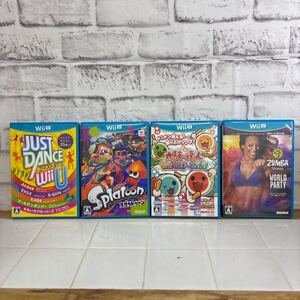 WiiUソフト 4本まとめ売り【TK-059】