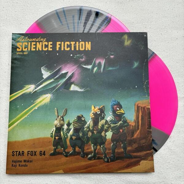【レア☆未再生品】スターフォックス64 サウンドトラック LP ゲーム レコード