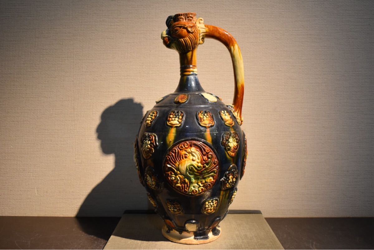 楽天市場】□龍香堂□☆【中国骨董品】唐三彩（とうさんさい）鶏