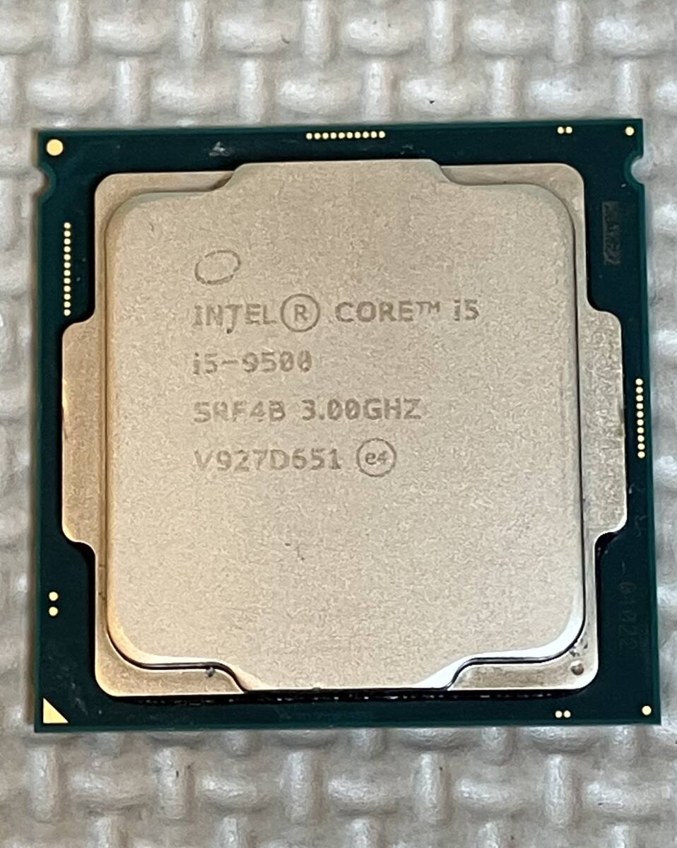Intel Core i5-9500 CPU 2個セット