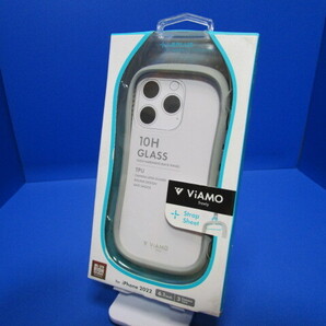 LEPLUS NEXT iPhone 14 Pro 耐傷・耐衝撃ハイブリッドケース ViAMO freely ライトグレー LN-IP22VMFLGY 「挟み込みシート」付属