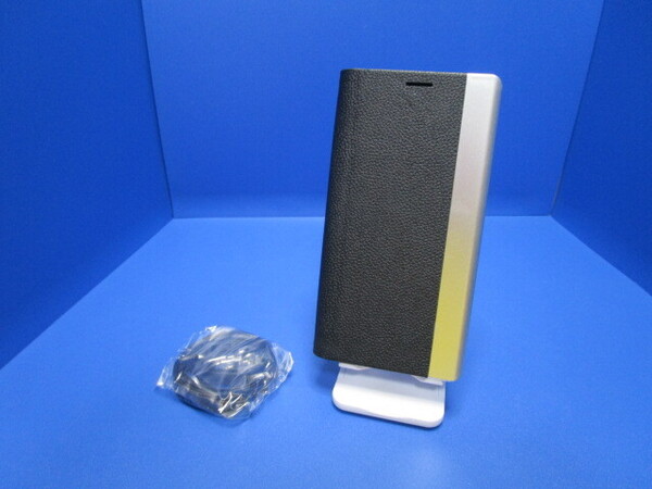 Galaxy S23 Ultra ケース 手帳型 SC-52D / SCG20 用 カバー ショルダーストラップ付 上質PUレザー スマホケース カード収納 TPU ブラック