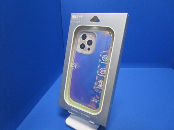 IIIIfit Clear Premium iPhone 14 Pro iPhone 13 Pro 対応 ケース オーロラ IFT-124AUR 4550213089195