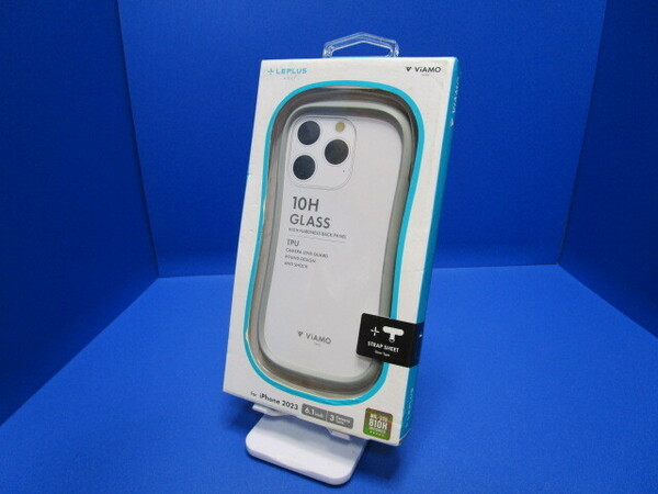 LEPLUS NEXT MSソリューションズ iPhone15 Pro 6.1インチ 耐傷・耐衝撃ハイブリッドケース ViAMO freely ライトグレー LN-IP23VMFLGY