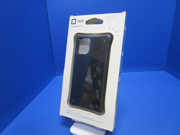 ELECOM エレコム iPhone 12 mini ハイブリッドケース すっきりホールド ブラック 四隅エアクッション ワイヤレス充電