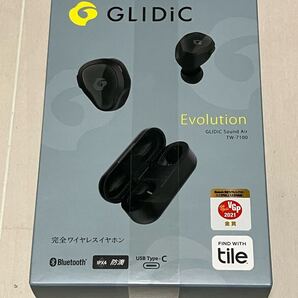 ■新品■送料込み■グライディック GLIDiC 完全ワイヤレスイヤホン Sound Air TW-7100 Bluetooth対応 ブラック SB-WS74-MRTW/BK