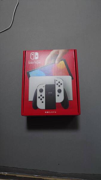 【新品未使用】【送料無料】Nintendo Switch ニンテンドー スイッチ 有機EL 本体 ホワイト ゲーム機 未使用 未開封