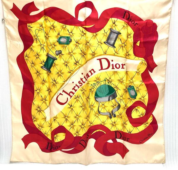 ディオール シルク スカーフ マルチカラー Christian Dior 18700304