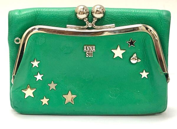 ANNA SUI アナスイ レザー がま口 財布 20677502