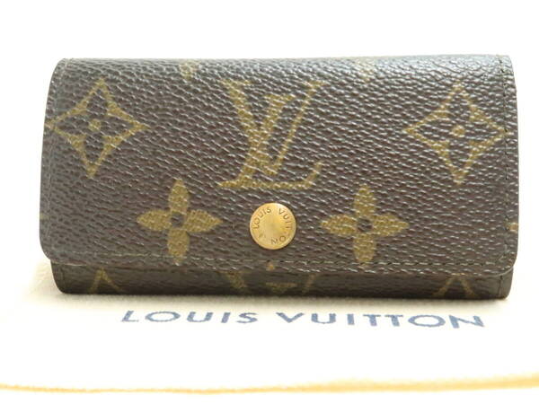 ルイヴィトン モノグラム ミュルティクレ4 キーケース M69517 LOUIS VUITTON 18700711