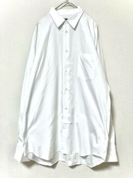 コムデギャルソン オムプリュス COMME des GARCONS HOMME PLUS ダブルカフス シャツ 長袖 ホワイト ドレス 白 M