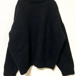 オーラリー AURALEE ウール ニット セーター メンズ 長袖 クルーネック ブラック 3 黒 トップス ユニセックス
