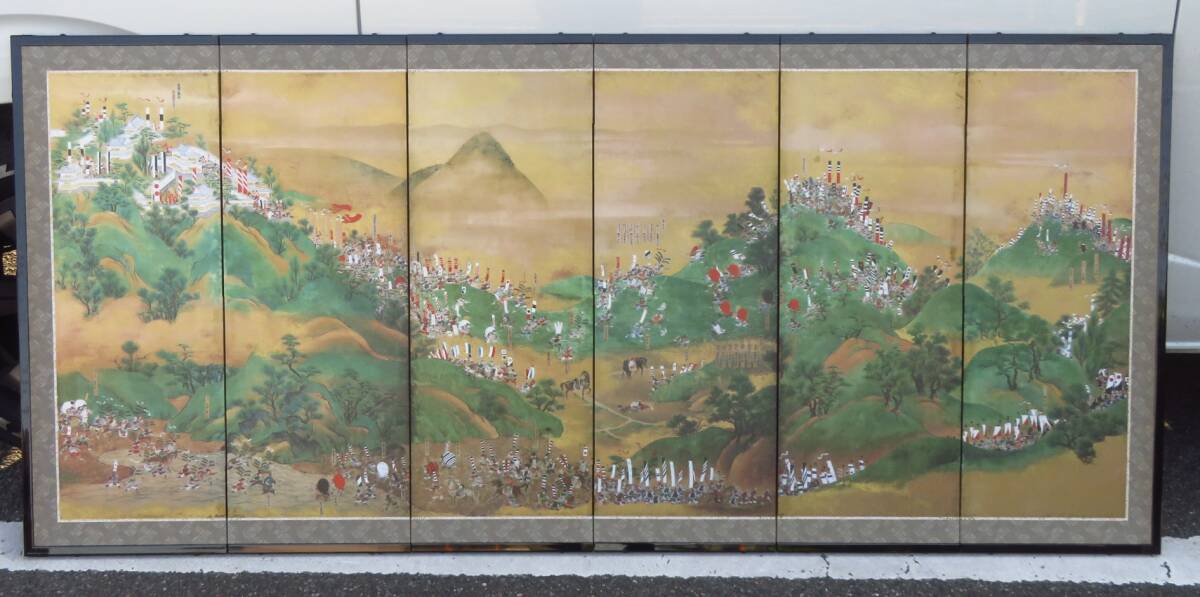 屏風 骨董品 Yahoo!オークション -「骨董品」(屏風、パーティション) (家具