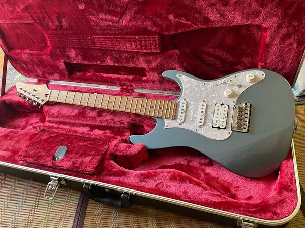送料無料、Ibanez AZ2204 Prestage ICM (Ice Blue Metallic) 、プレステージ、新品購入、完動品、美品