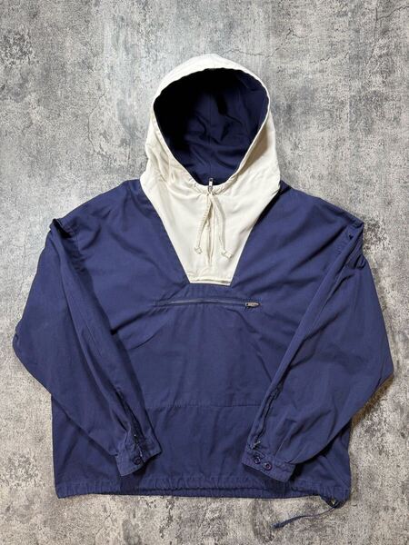 J CREW コットン アノラック パーカー サイズL 90s