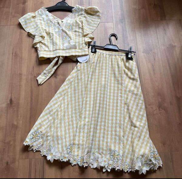 新品 チェスティ 定価¥3万800円 セットアップ ロングワンピース
