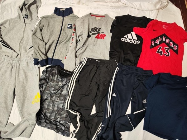 170キッズ 150 子供服 まとめ売り10枚セット NIKE アディダス 等