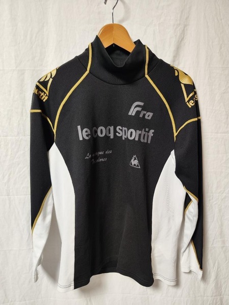 le coq sportif 長袖 シャツ ドライ ハイネックメンズ M
