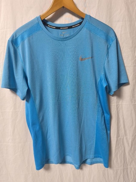 NIKE Dri-FIT ランニング Tシャツ 半袖 吸汗速乾 青 メンズ M