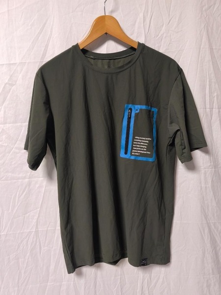 ワークマン 冷感アクティブストレッチ 半袖Tシャツ メンズ L