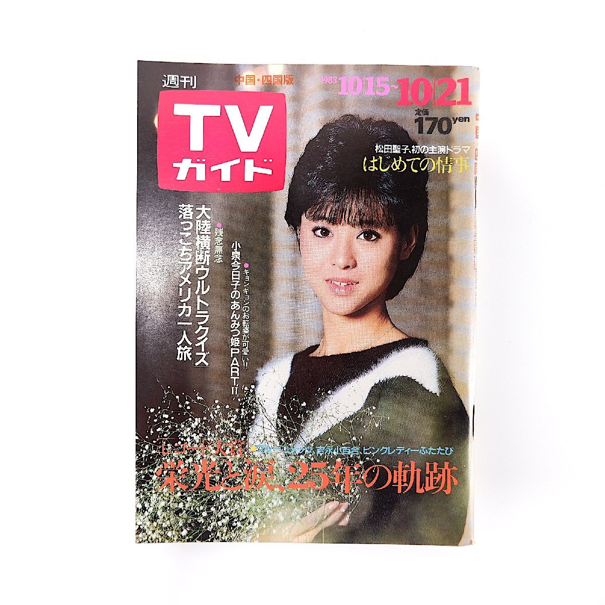 TVガイド TV・CM・カタログ 1983年7月14日号 昭和レトロ 古本