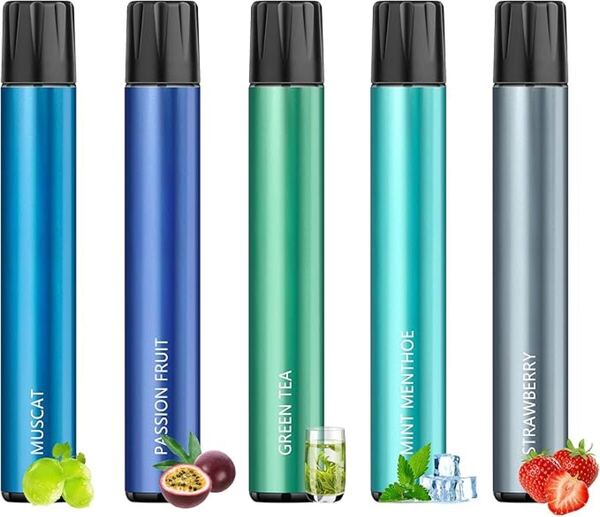 Eonfine 電子タバコ 使い捨て 5風味セット ベイプ 爆煙 シーシャ vape 水蒸気タバコ ベイプ