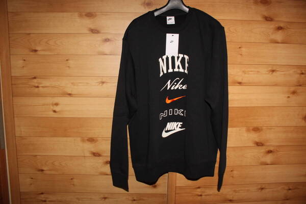 未使用 2XL ナイキNIKE スウェットトレーナー クラブ CLUB 裏起毛クルースウェット FN2611 送料無料即決