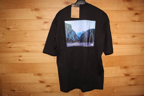 未使用 M 黒 ノースフェイス THE NORTH FACE 半袖Tシャツ ショートスリーブヨセミテシーナリーティー NT32436 送料無料即決