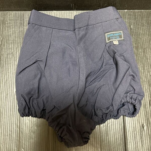 新品 即決 当時物 体操服 体操着 スクールスポーツ 女児 女子 ブルマ 濃紺 4号(9〜10才) コスプレ 送料無料
