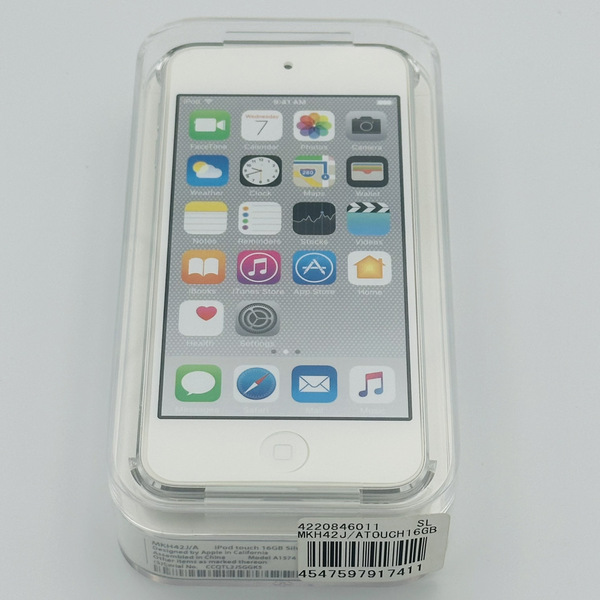 送料無料◆未使用 Apple iPod touch【MKH42J/A】第6世代 16GB シルバー アップル