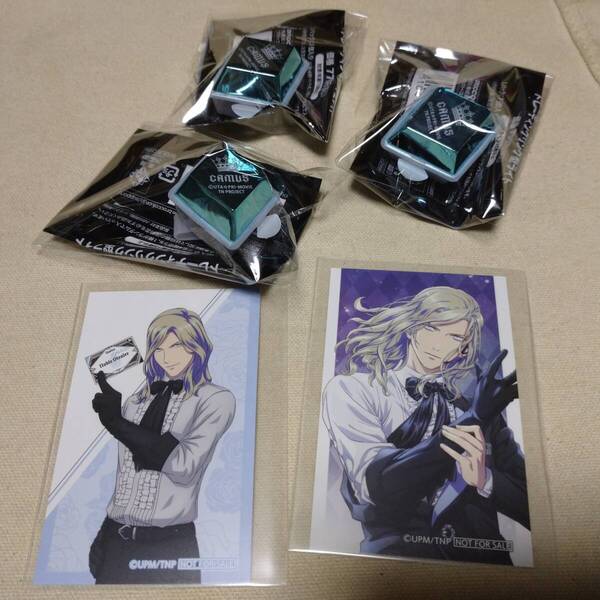 劇場版うたの☆プリンスさまっ♪ TABOO NIGHT XXXX リングライト カミュ 3点セット カルナイ うたプリ タブナイ QUARTET NIGHT フェア特典