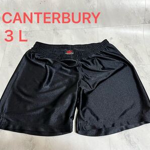 カンタベリー CANTERBURY メンズ 軽量 ラグビー ハーフパンツ ショーツ 黒 3L
