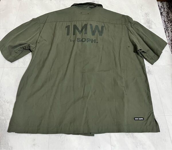 レーヨン混 GU 1MW by SOPH. オープンカラーシャツ カーキ(M) SOPNET. 半袖シャツ