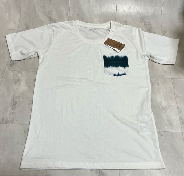 新品 COOL PASSION 165-175 Tシャツ 胸ポケット Mサイズ ホワイト 白