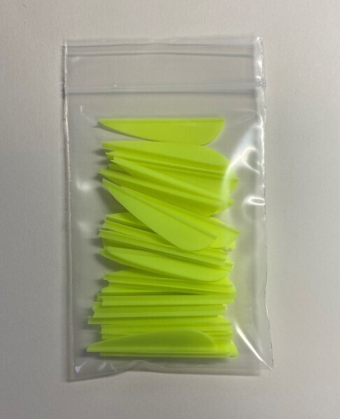 【送料無料 国内発送】ベイン1.75(蛍光イエロー)50枚 アーチェリー B