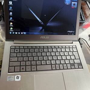 送料無料 中古 ASUS ZENBOOK UX31E RY128 windows7 初期化済 ノートパソコン Core i7 2677M 箱有 付属品有 ウルトラブック Ultrabook