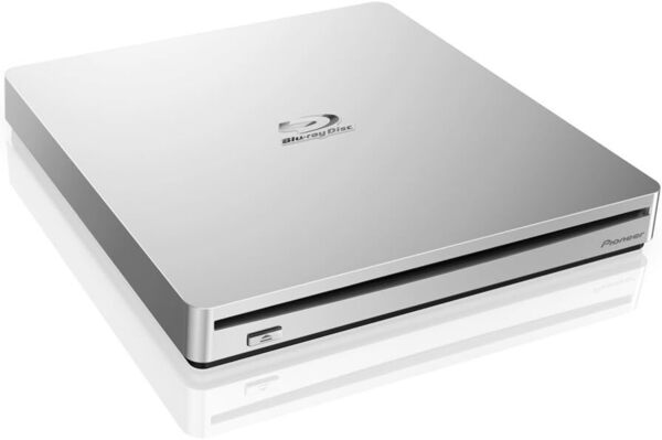 Pioneer パイオニア ポータブルブルーレイドライブ 【For Win & Mac】 ソフト無モデル BDR-XS06JL 【備品・動作品・傷なし】