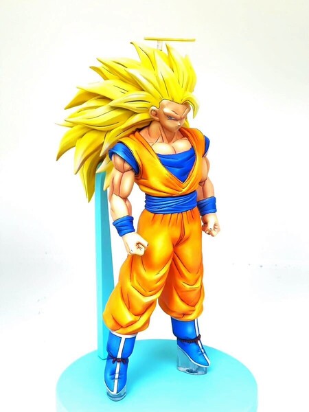 ドラゴンボール BLOOD OF SAIYANS スーパーサイヤ人3 孫悟空 リペイント 超サイヤ人 SMSP 一番くじ 悟空 悟飯 ベジータ セル 二次元彩色