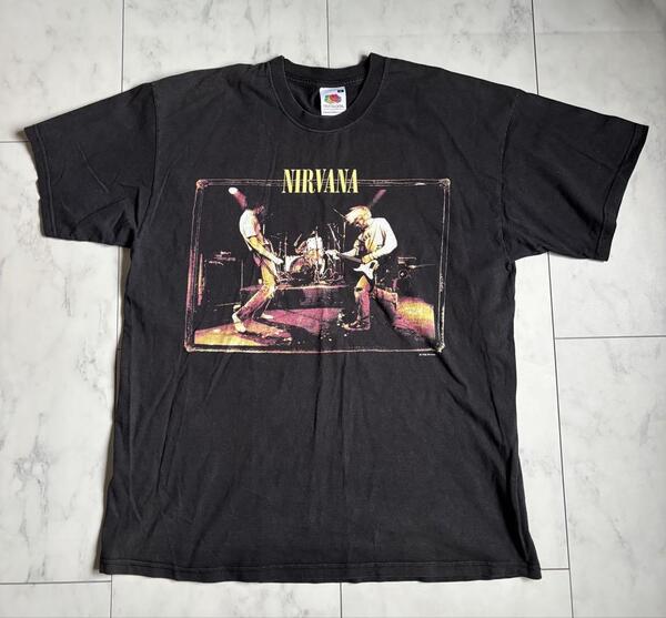 NIRVANA ブラック Tシャツ 1996年ライブ