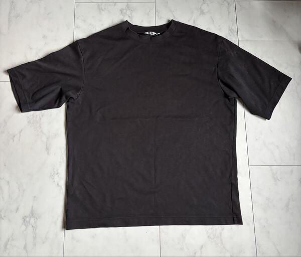 UNIQLO エアリズムコットンオーバーサイズTシャツ XLサイズ 黒